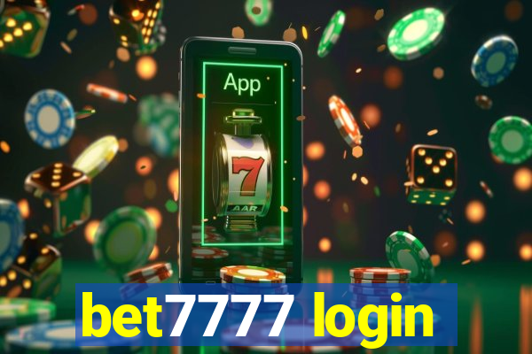 bet7777 login